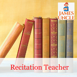 Recitation teacher Mr. Anjan Biswas in Belgharia